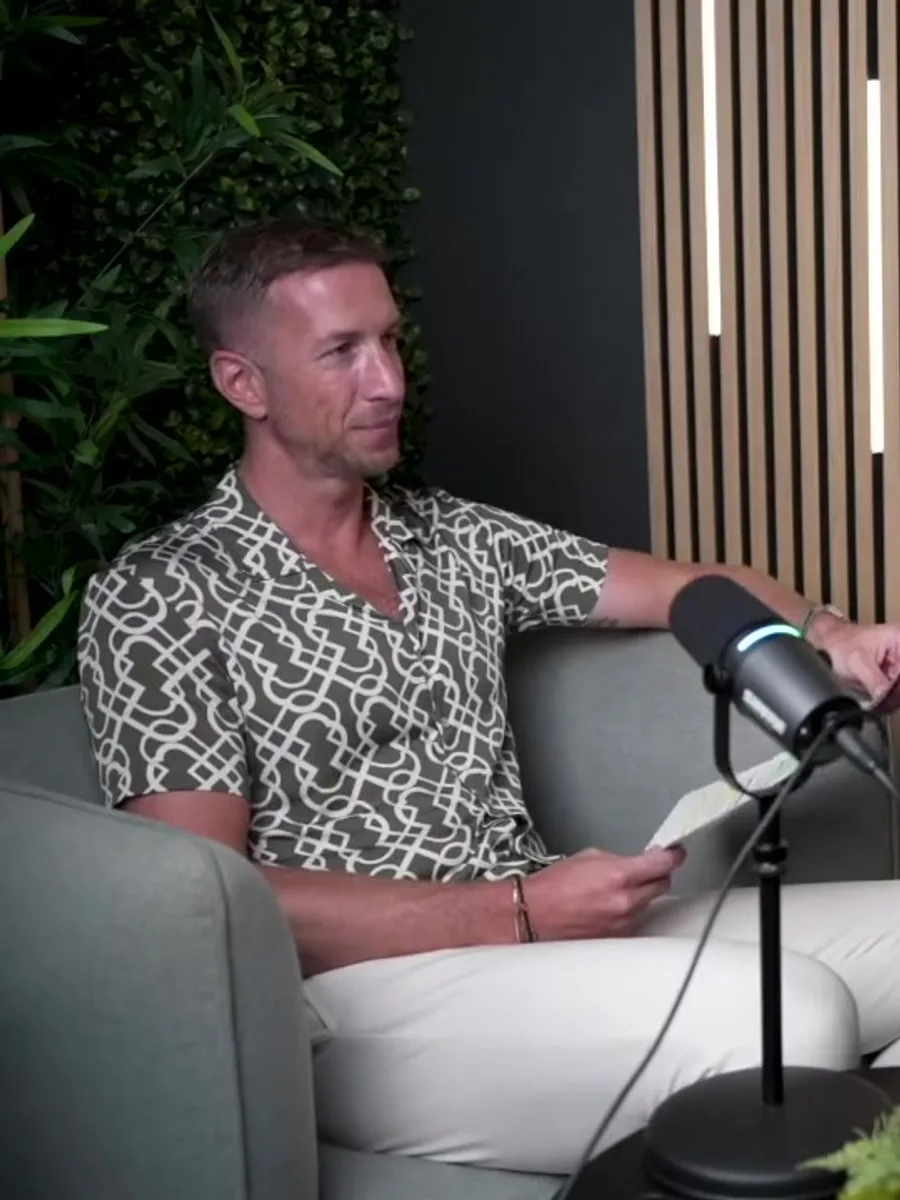 Aufnahme mit Marc Janko im Studio Wien